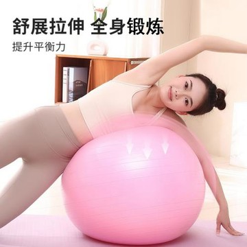 瑜伽球健身球成人專用平衡運動彈力球按摩防滑