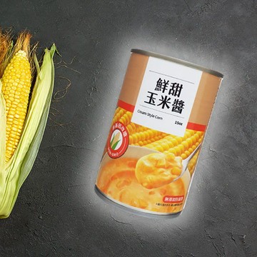 【日系報馬仔】爭鮮 鮮甜 玉米醬 純素 425g 玉米醬罐頭 玉米濃湯 酥皮濃湯 早餐 露營 宵夜 DS026544