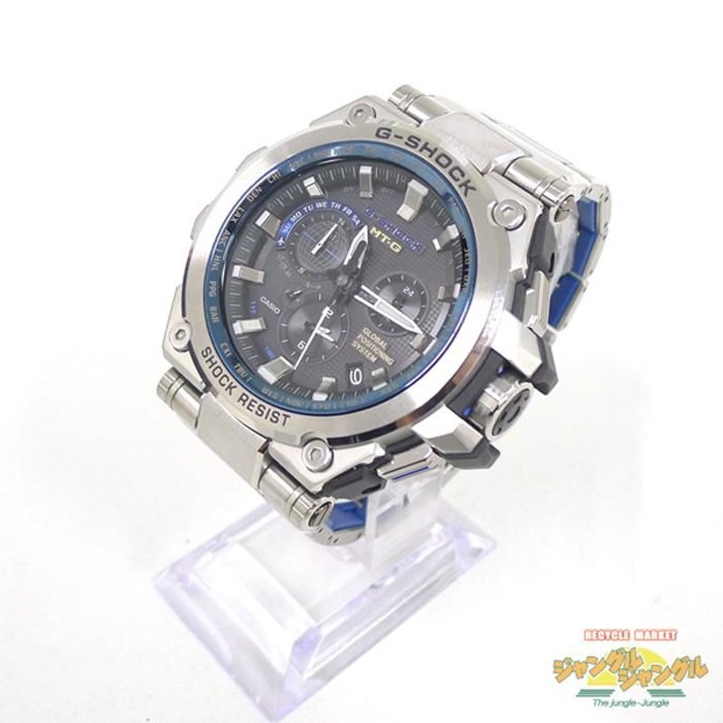 超美品 CASIO カシオ G-SHOCK MT-G MTG-G1000D-1A2JF 5455 GPS電波ソーラー時計 メンズ腕時計 (2)[ne]  | LINEショッピング