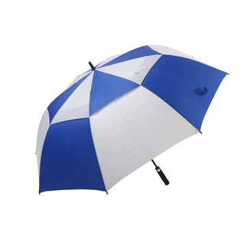 雨傘 折疊傘 防曬傘 亞馬遜爆款全纖維透氣傘850超大34英寸假雙層高爾夫傘可印刷廣告