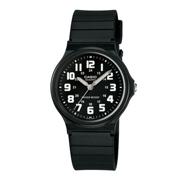 CASIO卡西歐 彩色數字簡約指針錶/MQ-71-1B