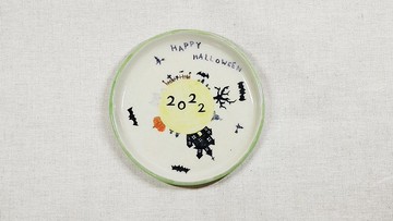 萬聖節系列 2022版 萬聖節手作陶盤