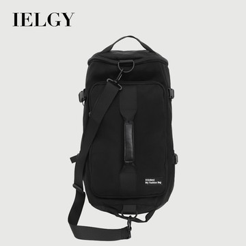 IELGY 新款大容量旅行包時尚簡約休閒運動健身 瑜伽 男女多功能斜背包