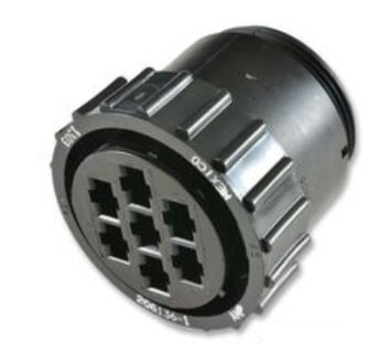 206136-1 7P母頭 TE / Tyco AMP CPC-3系列環形圓形連接器 connector 接頭【佑齊企業 iCmore】