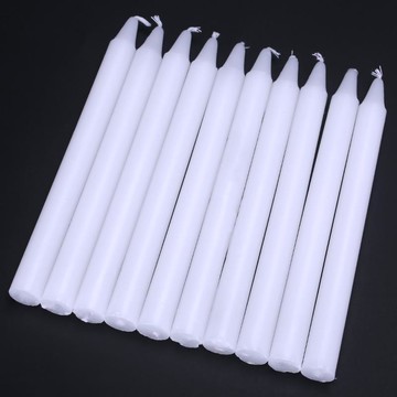 應急照明焟燭家用無煙無味無毒停電白蠟白色燭光紅燭浪漫備用浪漫