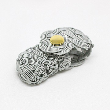 為重要約定而生．水引口紅．印鑑盒 (銀灰色)