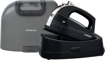 HITACHI 日立 CSI-307 XS 無線蒸氣熨斗 1200W 液晶溫度顯示 鉻金屬色