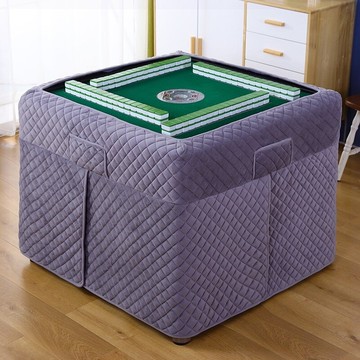 可開孔罩布1.2米烤爐桌純色取暖爐麻將機烤火圍罩新款通用保暖