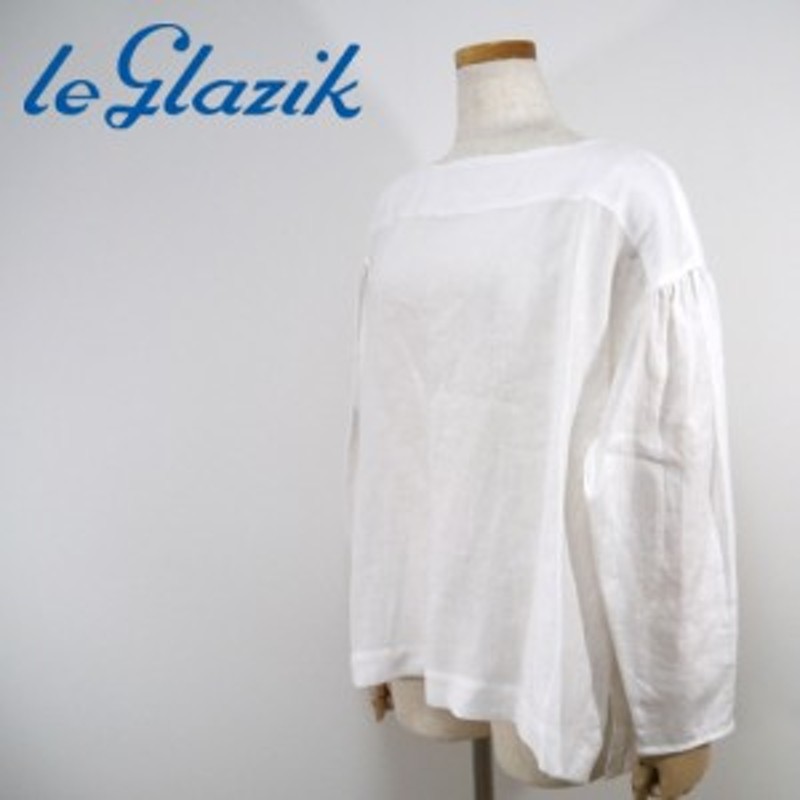 Le glazik カジュアルシャツ オフホワイト