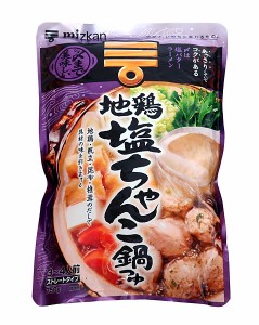 ★まとめ買い★　ミツカン　〆まで美味しい地鶏塩ちゃんこ鍋つゆ　７５０ｇ　×12個