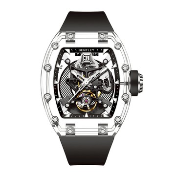 【WANgT】 BENTLEY 賓利 THE LUMINA 幻影系列 BL-70-71 自動上鍊 水晶錶殼 鏤空 機械錶