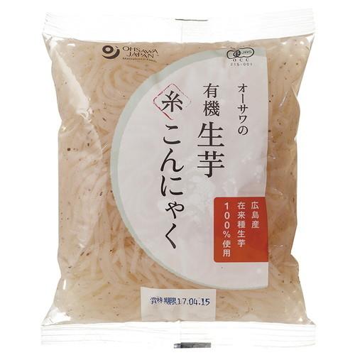 オーサワの有機 生芋糸こんにゃく 180g