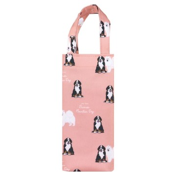 uma hana 伯恩山犬印花防水包/方水壺袋  1個  橘色