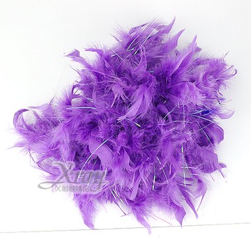 PARTY 婚禮小物 大羽毛-紫，X射線【Y440014】
