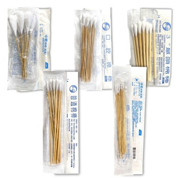 台灣製造 滅菌棉棒-3吋10支裝/ENT 10支裝/ 口腔10支裝/普通10支裝/沖洗6支裝  *10包入【德芳保健藥妝】