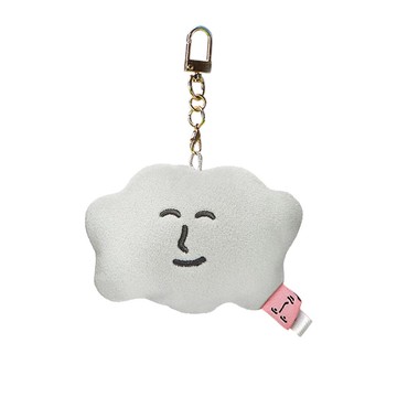 My friend rabbit｜粉紅兔子毛絨掛件(烏雲兔子款)