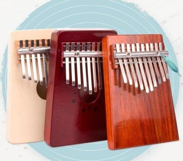 熱銷推薦-卡林巴琴拇指琴拇指鋼琴17音10音手指琴樂器克林吧琴kalimba【摩可美家】