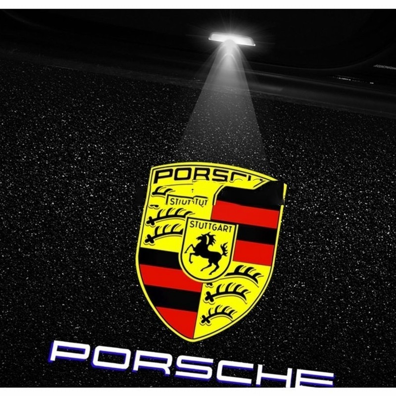 返品交換不可 Porsche Cayenne 前期 サイドエンブレム Fucoa Cl