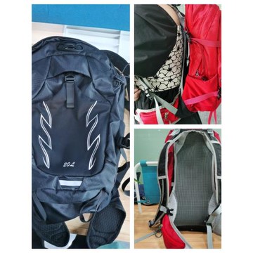 小鷹新同路魔爪升級款水袋背包12L20L懸浮背負騎行徒步旅行雙肩包