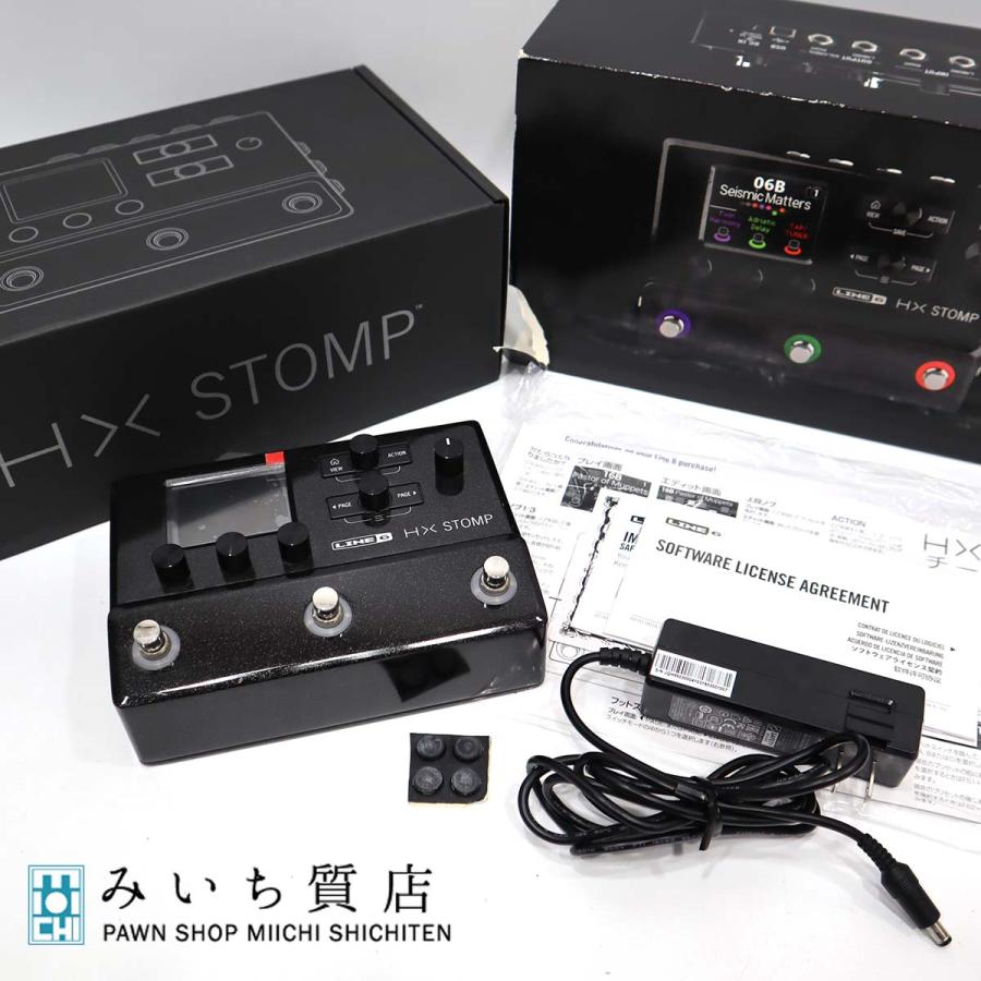 質屋 チューナー LINE6 HX STOMP ライン6 マルチエフェクター ギター 22s1046-4 みいち質店