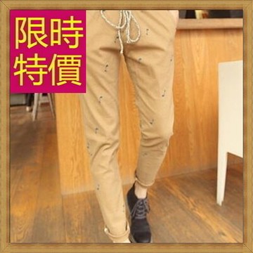 現貨+預購 九分褲休閒褲-韓版個性修身男長褲2色59l10【獨家進口】【米蘭精品】