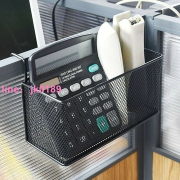 【店家優選】48h出貨丶加大辦公桌掛籃屏風懸掛收納盒辦公室收納神器工位好物隔板置物架