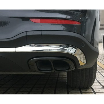 ~歐力斯~賓士 BENZ 20年 X253 GLC200 GLC220d GLC300 尾飾管 排氣管飾框 排氣管 四出