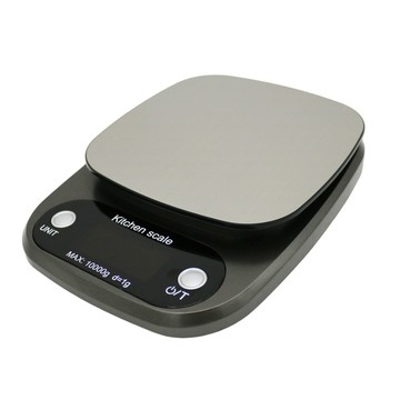 LifeShopping 不鏽鋼電子秤 10000g/1g  CAES0009BK  黑色