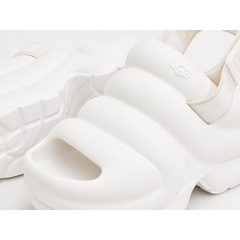 UGG AWW YEAH 【アグ アー イヤー イェイ】 【厚底 ウェッジソール サンダル スライド ストラップ】 BRIGHT WHITE |  LINEブランドカタログ