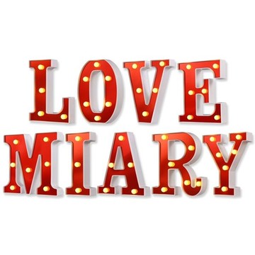 LED造型燈(字母)1入 款式可選【小三美日】DS006080