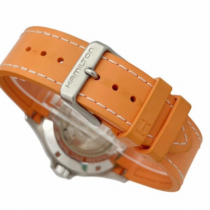 ハミルトン カーキ GMT エアレース 中古 メンズ腕時計 H776650 自動 