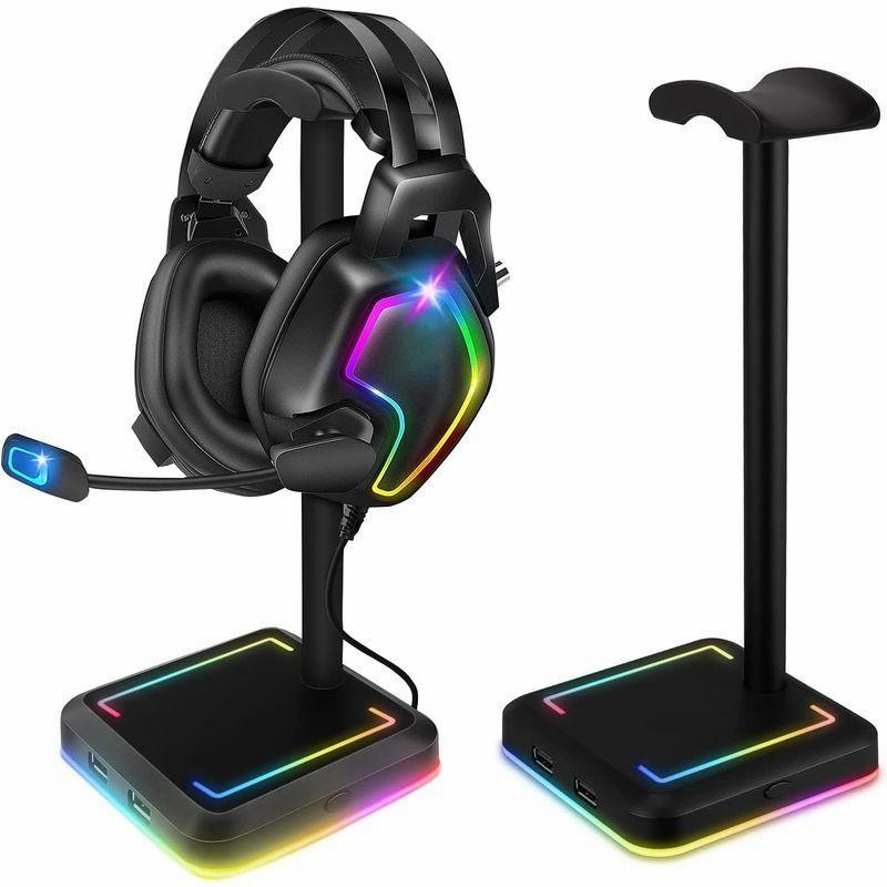 ⭐️1点限り⭐️ ヘッドホンスタンド ゲーミングヘッドホンスタンド ヘッドセット 通販