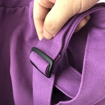 Eylin帆布背袋長筒中號收納橡膠瑜伽墊TPE墊專用加長大拉鏈容量包