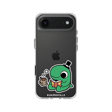 iPhone Air Clear Case（相機按鈕） 透明 - 怪奇事物所 Incrediville - 所長的讀自快樂