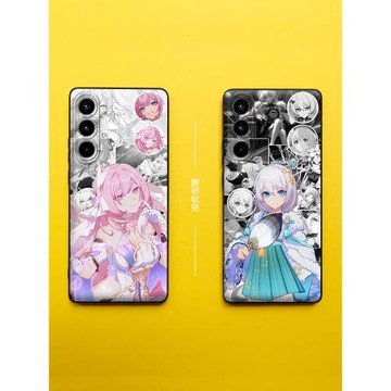 適用三星a55手機殼崩壞3學園Galaxya35保護套瑟莉姆a25愛莉希雅a15防摔a53動漫a51/a52二次元m54軟m53硅膠m33