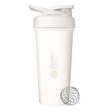 Blender Bottle 不鏽鋼搖搖杯【Sleek 奶油白】25oz/740ml