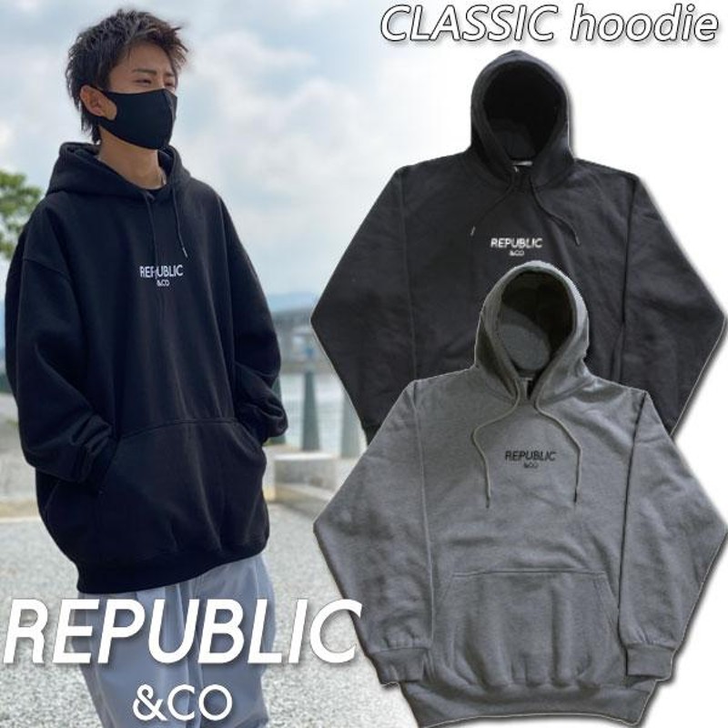 22-23 REPUBLIC &CO/リパブリック CLASSIC hoodie メンズ レディース