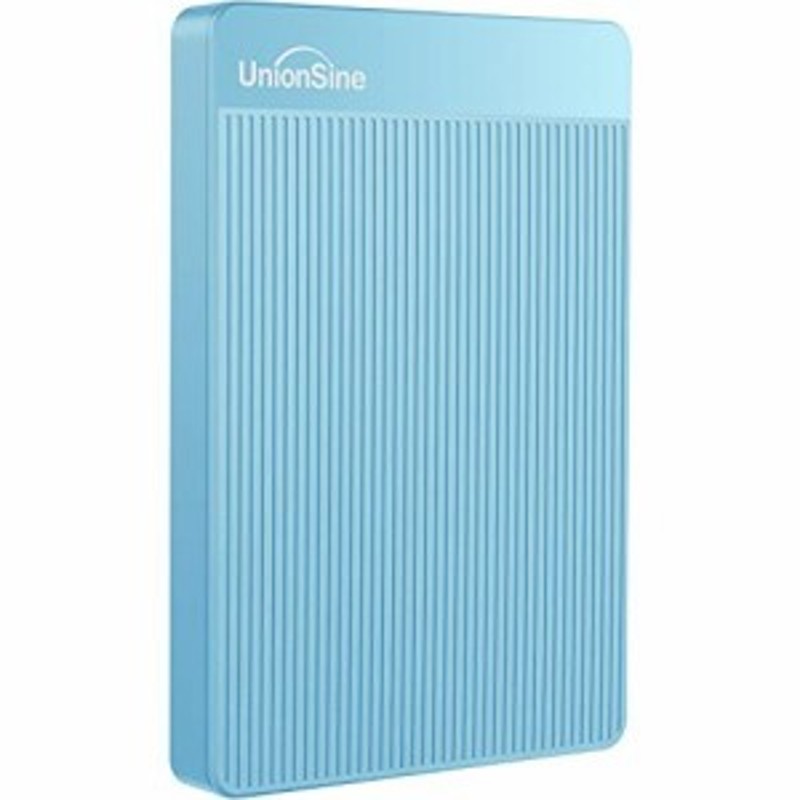 UnionSine 超薄型外付けHDD ポータブルハードディスク 500GB 2.5インチ