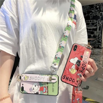 卡通適用于oppoax5/ax5s/a5s手機殼a3s/a7/ax7pro腕帶支架可愛套