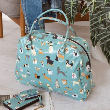 《Rex LONDON》旅行收納手提肩背包(狗日常)