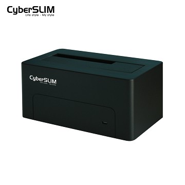 CyberSLIM  2.5/3.5吋硬碟外接盒 SSD 2.5吋固態硬碟盒S1-DS 6G USB3.0 SATA