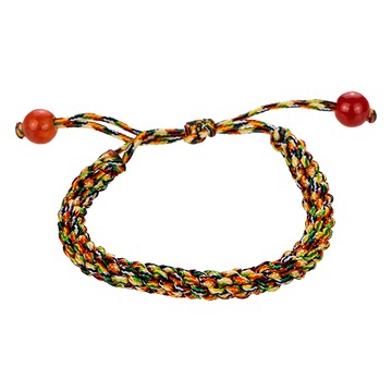 馥瑰馨盛 編織五色線手鍊  多色  手圍8-14CM可調整