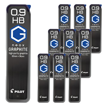 PILOT 百樂 超級G 鉛筆芯 HB  0.9mm  10入