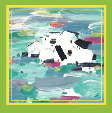 【彩湖居】香港藝術館IP聯乘經典真絲方巾|國潮港風新中式