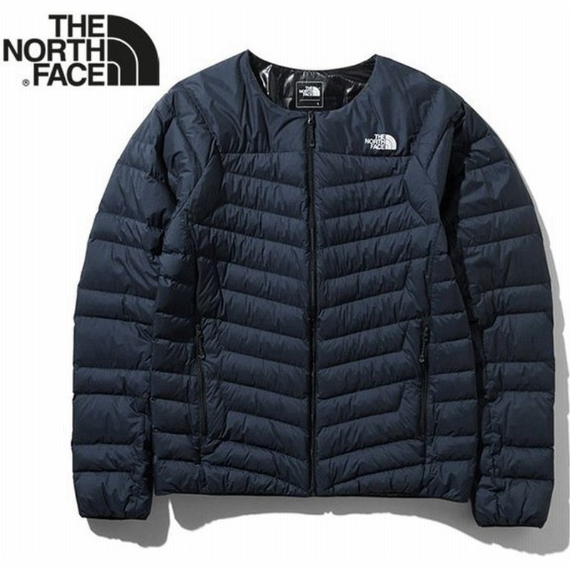 The North Face ノースフェイス サンダーラウンドネックジャケット Ny Ny313 ノーカラージャケット ライトダウンジャケット メンズ 通販 Lineポイント最大0 5 Get Lineショッピング