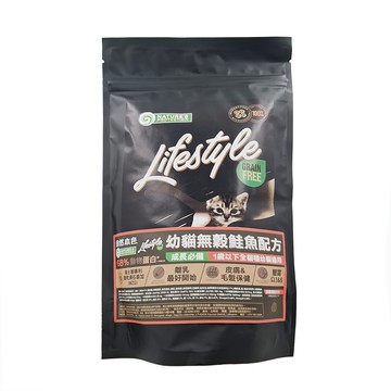 NATURE'S PROTECTION 自然本色 無穀物貓糧 幼貓 鮭魚 68%動物蛋白 瑞士專利 成長必備 皮膚及毛髮保健  400g  1包