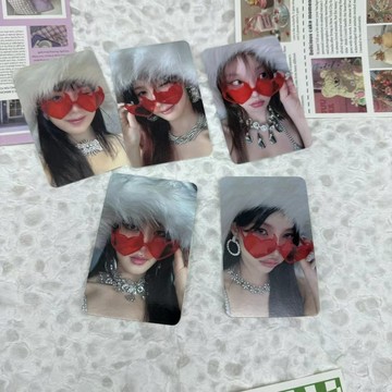 *韓國代購正版*gidle女娃正規二輯am特典眼鏡琦 wink刷 葉舒華小卡趙美延特典