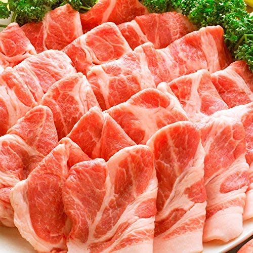 訳あり 豚肩ロース 厚切り スライス 1kg （ 数量限定 ） 500g2パック 豚肉 生姜焼き