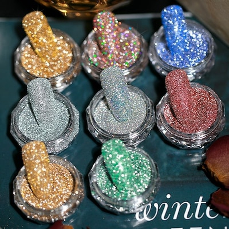 A級上品フラッシュネイルネイルニットパウダーキラキラクリスタルダイヤモンドパウダージェルネイルアートラメグリッターホログラムラインストーンデコパーツスタッズレジン 通販 Lineポイント最大1 0 Get Lineショッピング