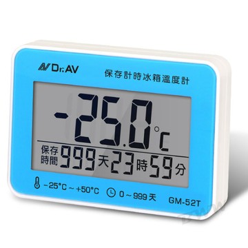 【NDr.AV】 GM-52T 聖岡科技 保存計時冰箱溫度計